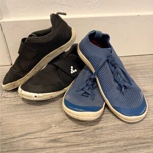 Vivo Barefoot Kids Shoes & Reima - Black and Blue Set